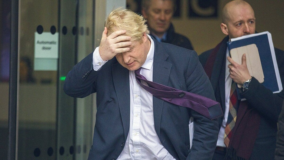 Бориса Джонсон.