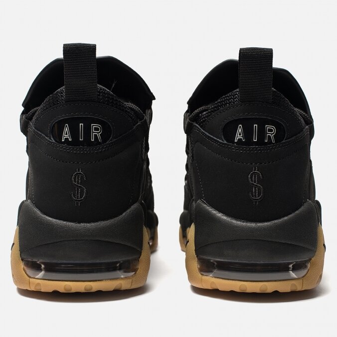 Nike air more money black clearance gum