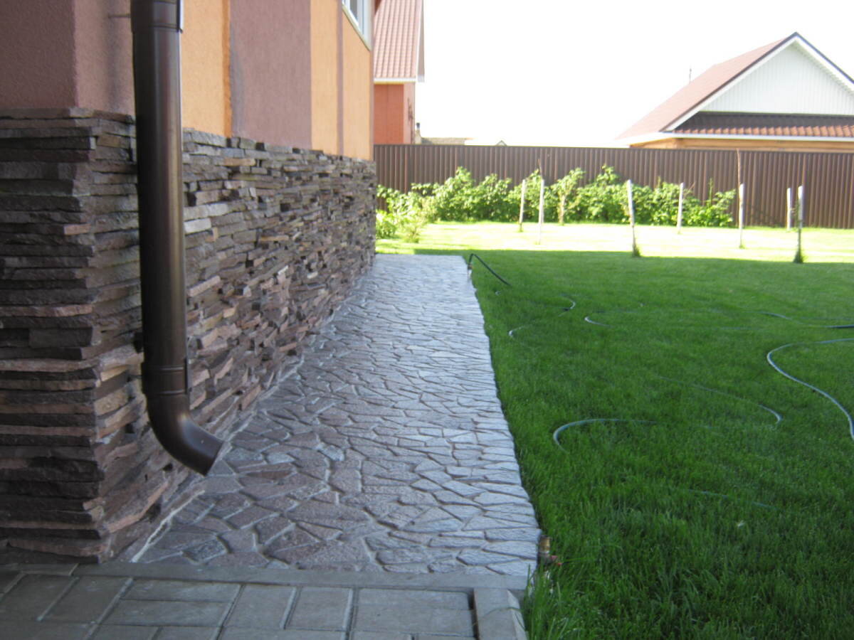 Отмостка вокруг дома своими руками