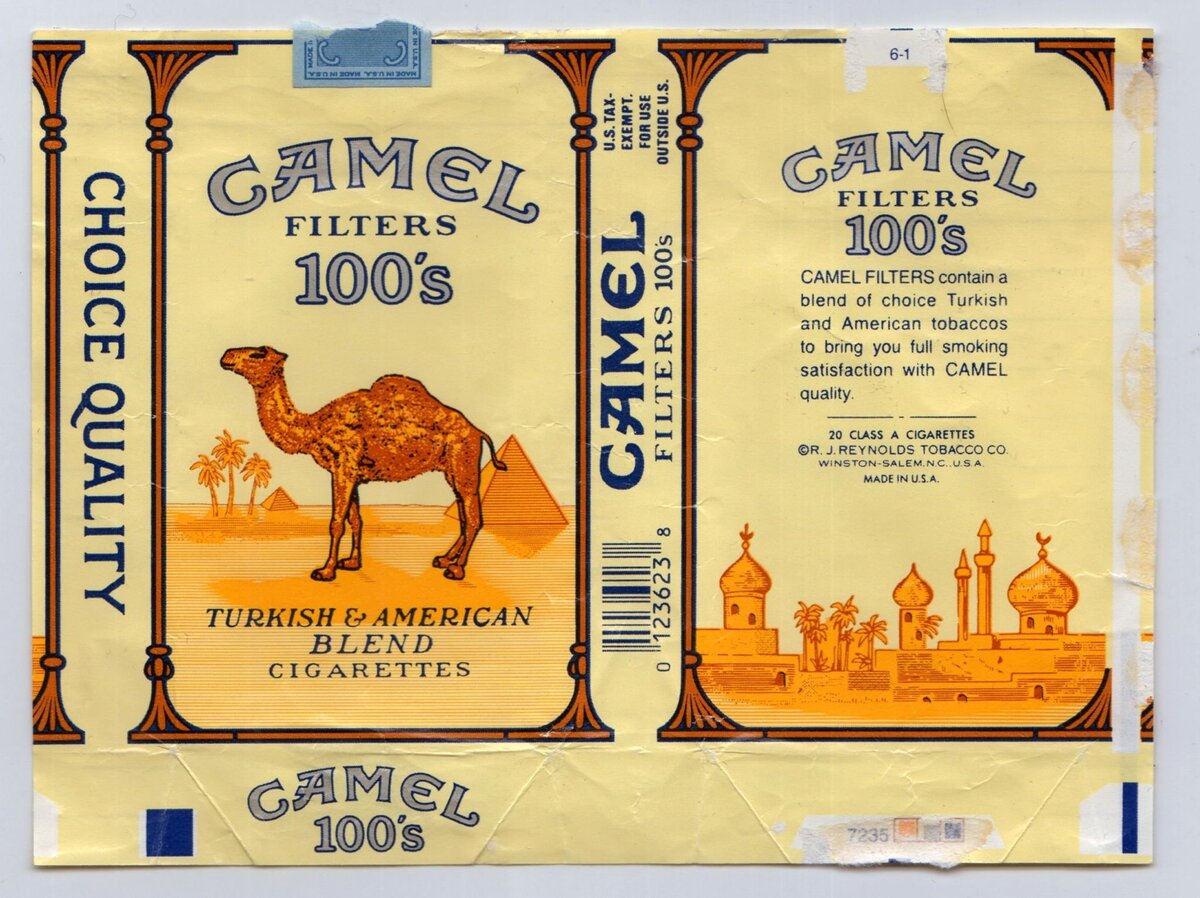 Сигареты Camel Filters 100's