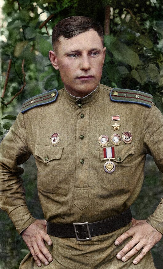 Гвардии майор А.И. Покрышкин