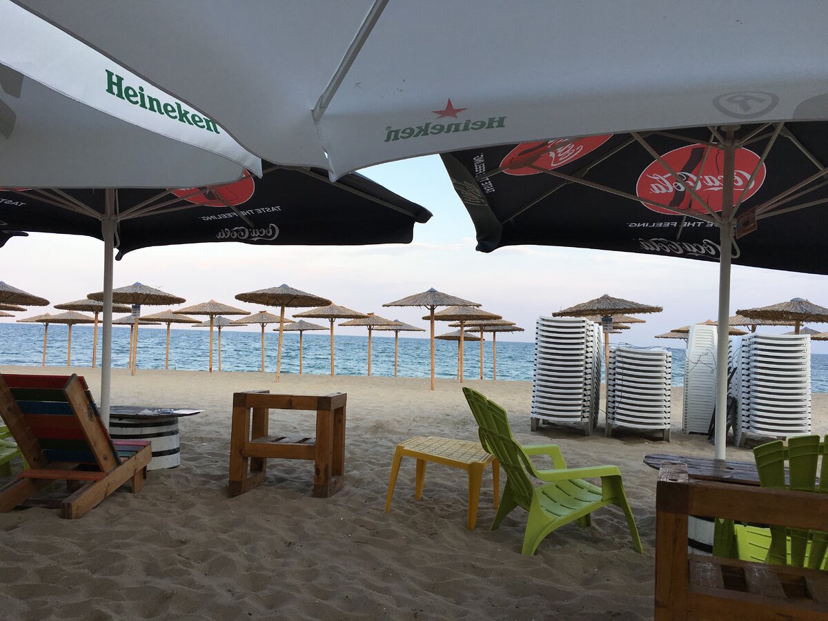 Чистый и свободный пляж