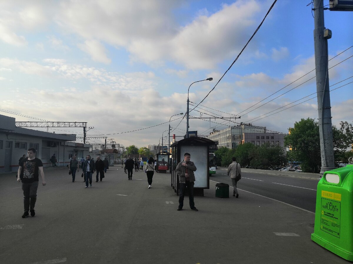 Выход из метро