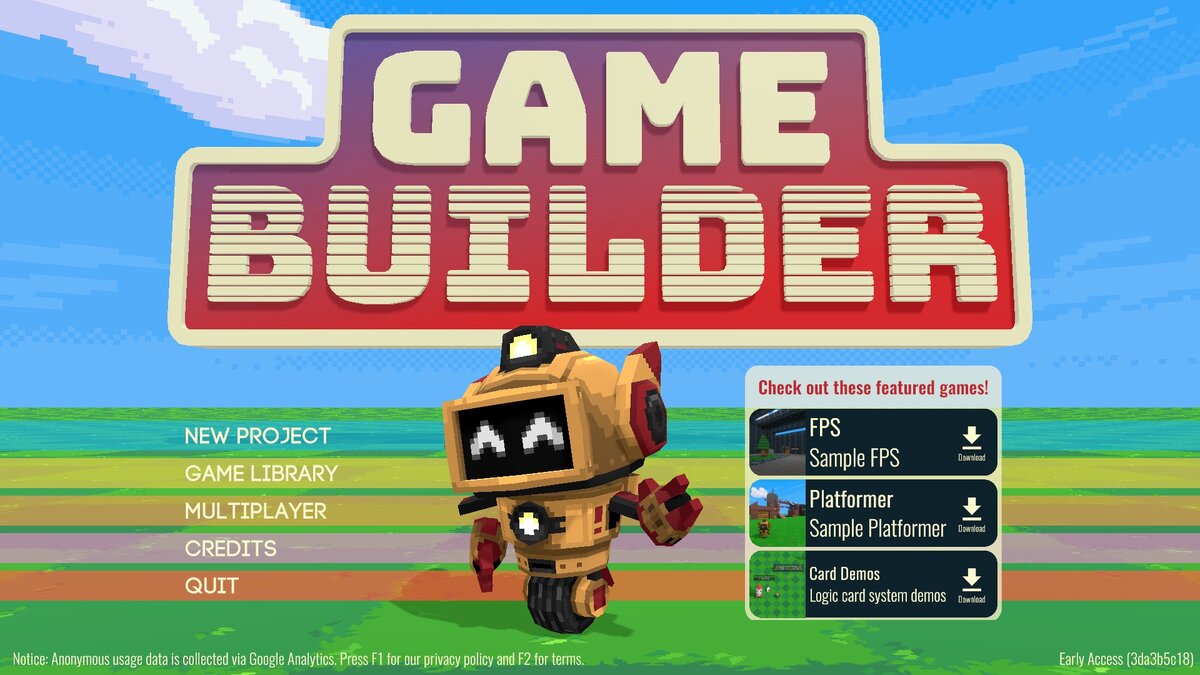 Создай свою 3D игру без навыков программирования в Game Builder