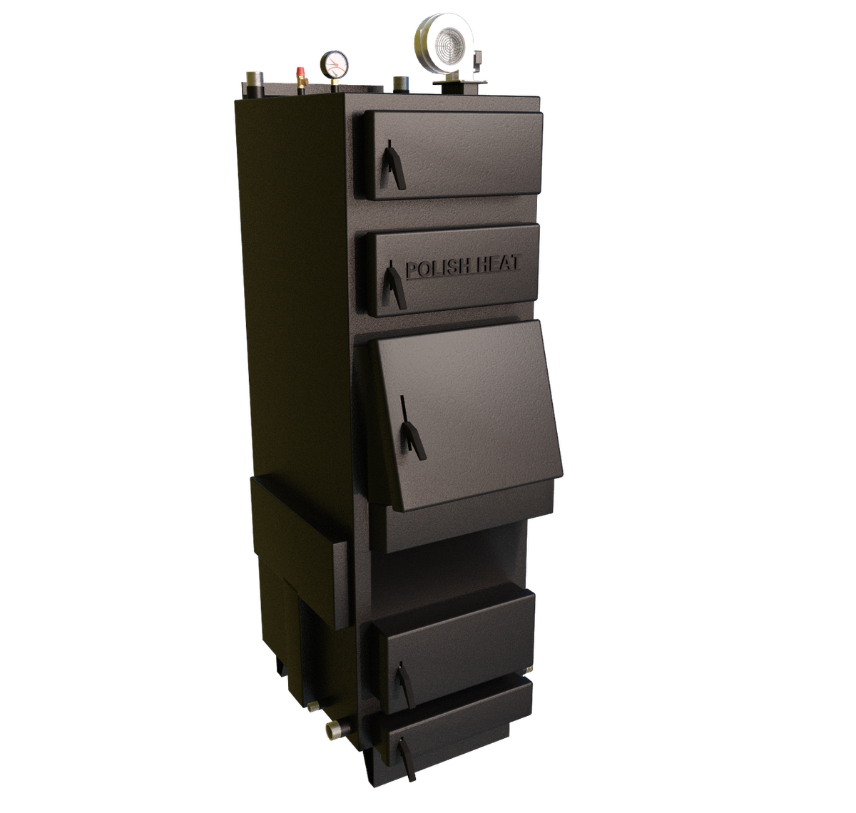 Первый котёл длительного горения который мне довелось установить. 