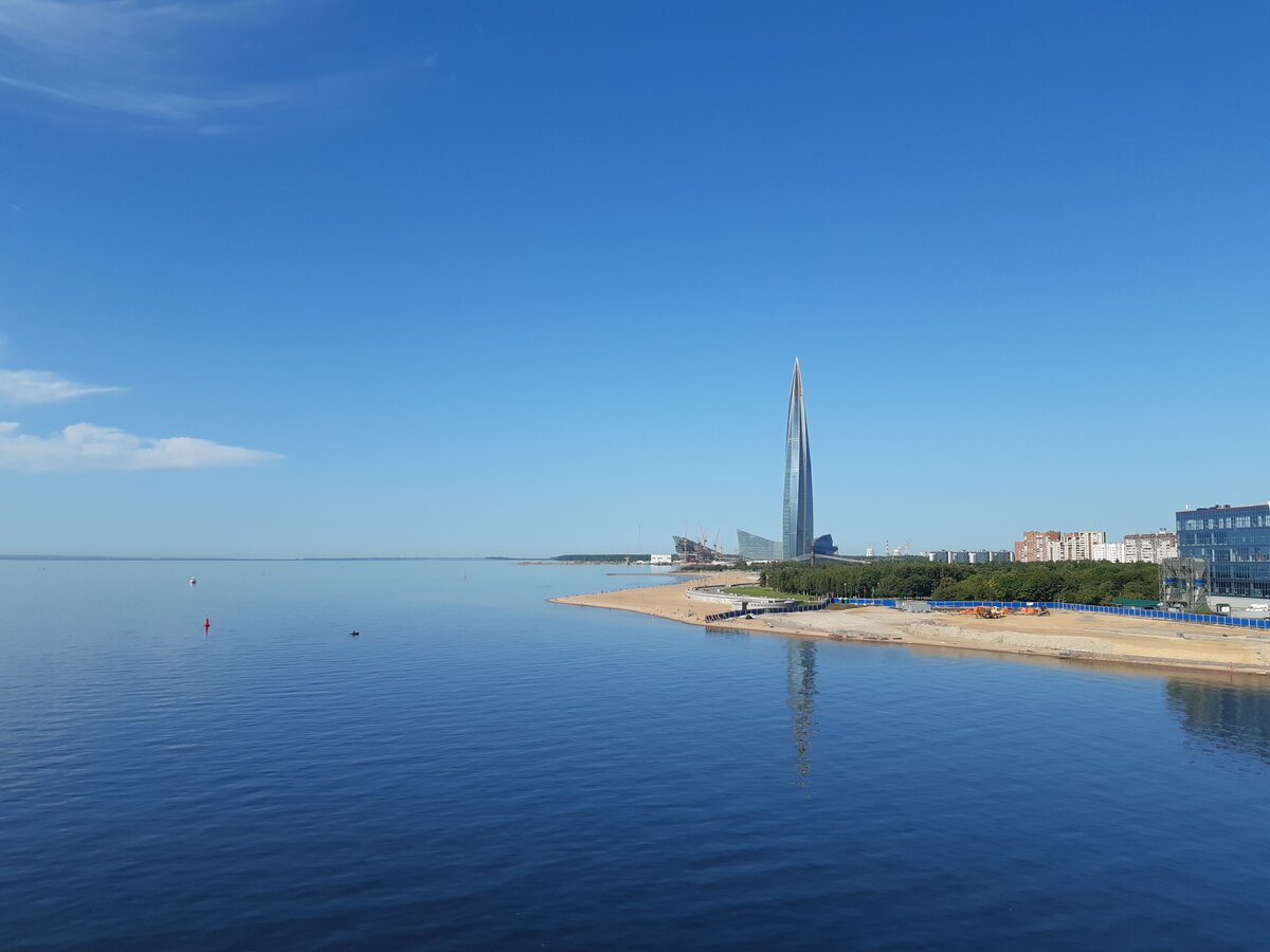 Столпотворение у залива или последние летние деньки в Петербурге