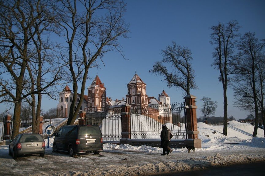 Мирский замок - летняя резиденция Радзивиллов 