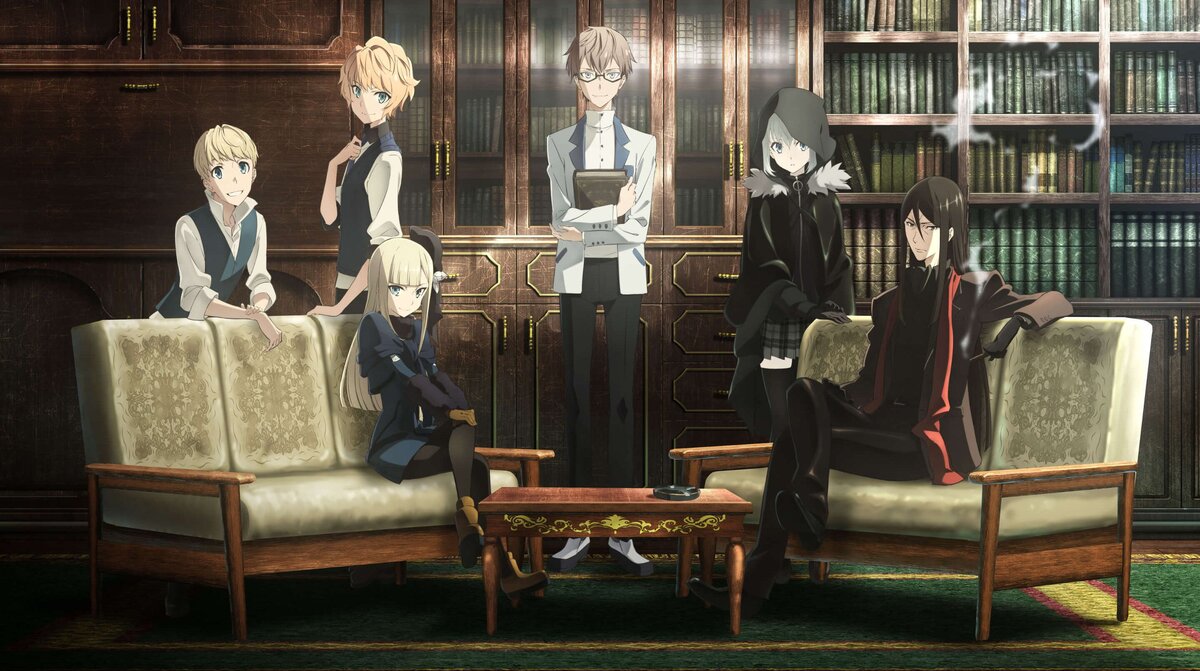 официальный арт для аниме