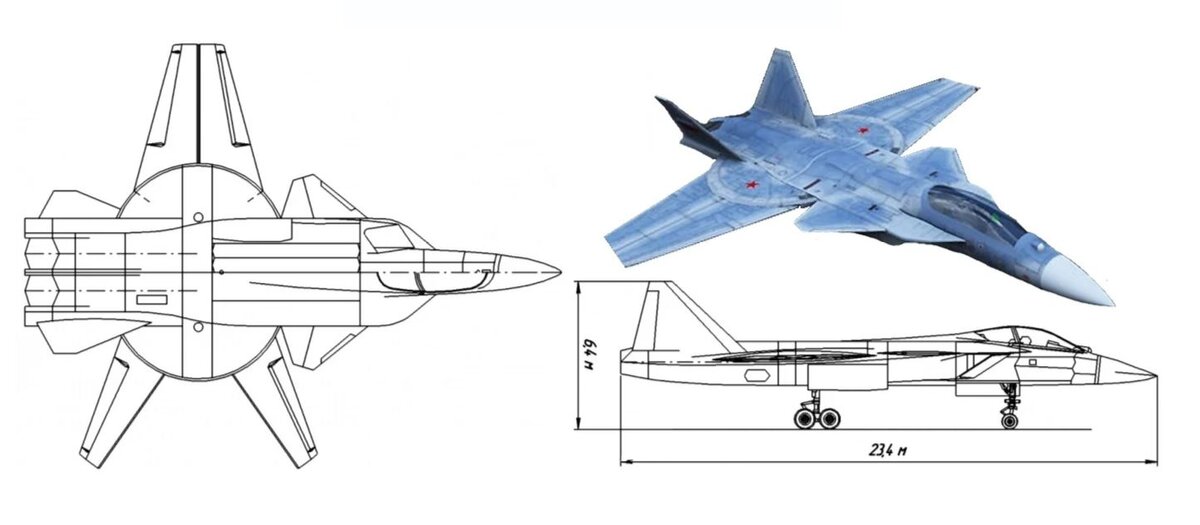 Система режимов работы крыльев Су-41