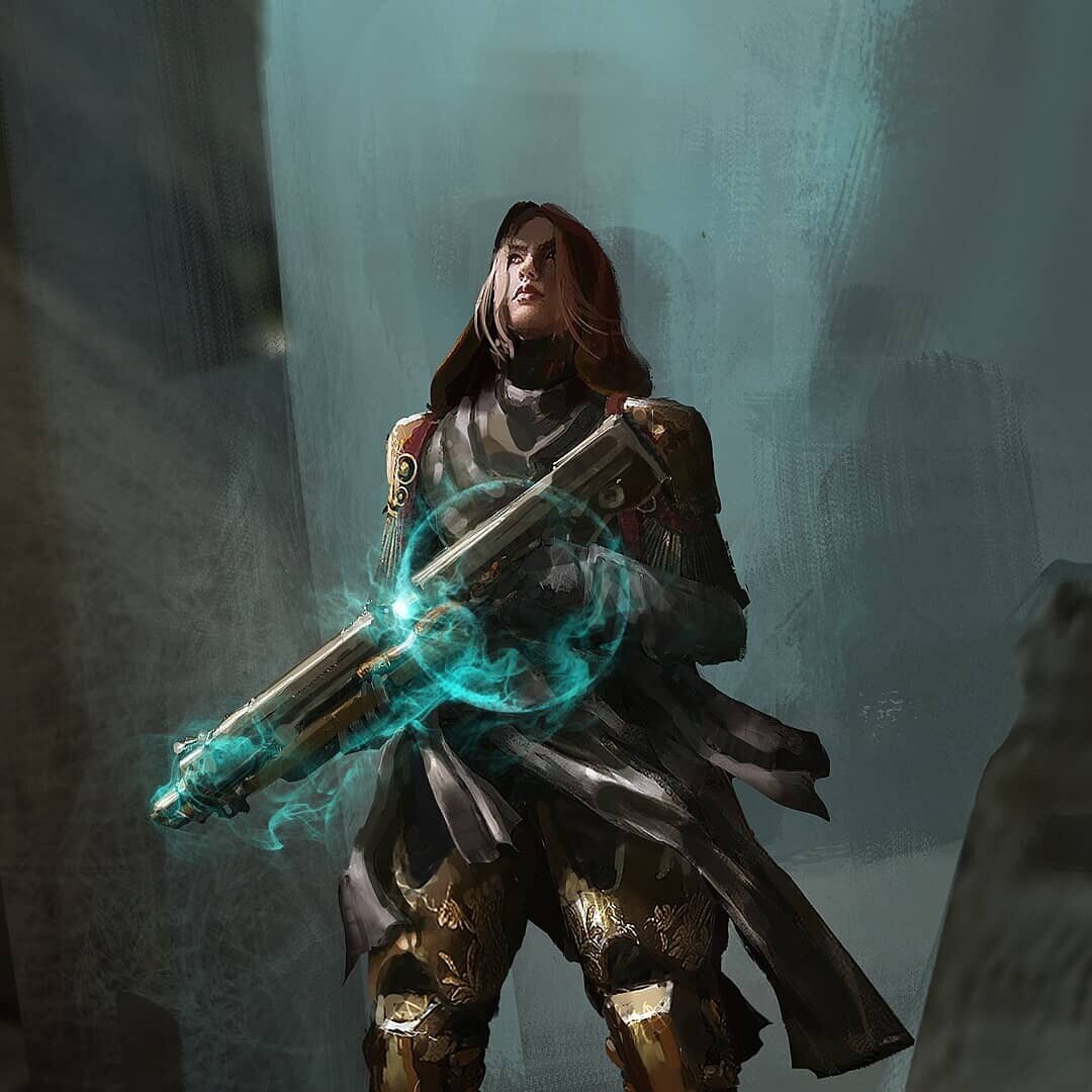 Яркий синий глаз