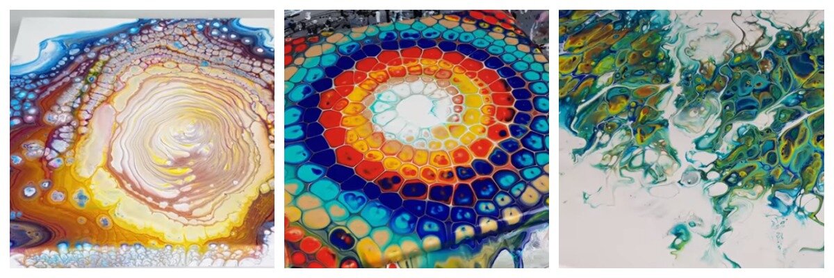 Такие текстуры можно создавать на мебели и на картинах своими руками