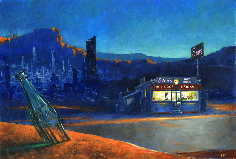 читай Бредбери Рэй Леонардович, "Марсианские хроники", 1950г.
