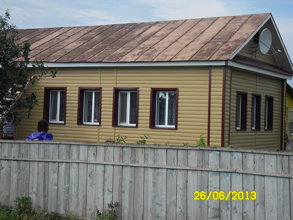 Сайдинг Деке, цвет Карамель