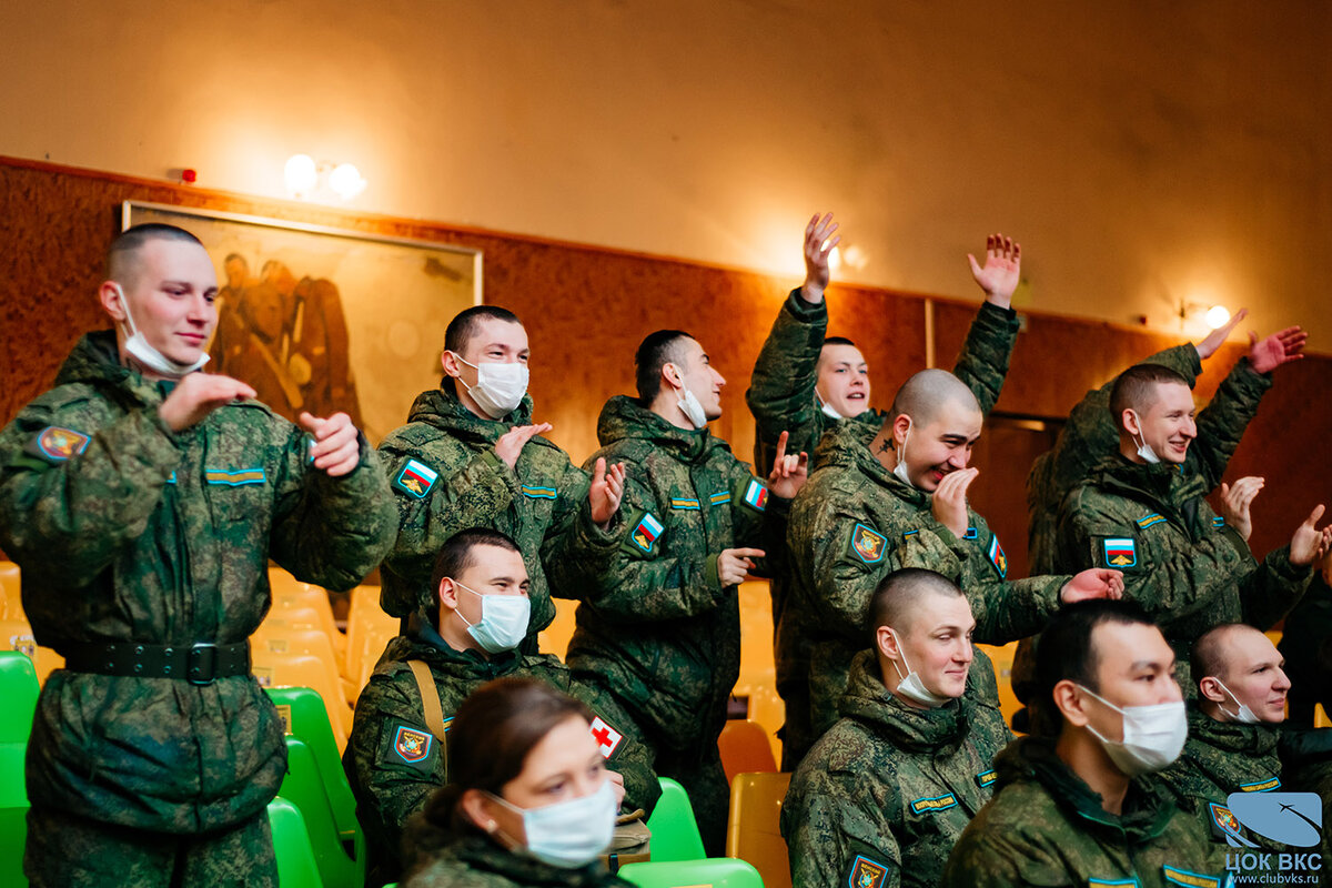 В период новогодних и рождественских праздников в Воздушно-космических силах были проведены многочисленные мероприятия