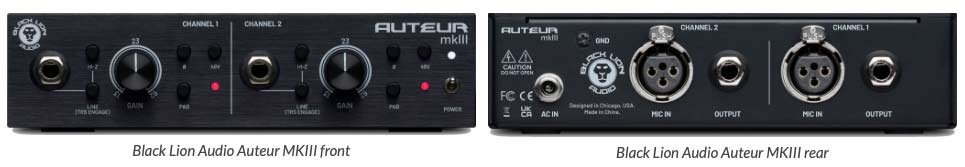 Black Lion Audio Auteur MKIII