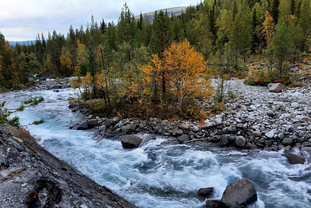 Чистейшие горные реки Хибин.