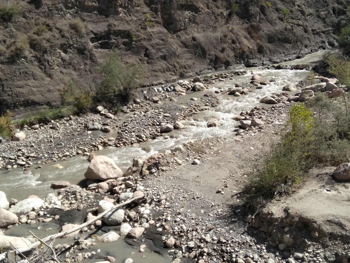 Река Усухчай, в одноименном селе Дагестана