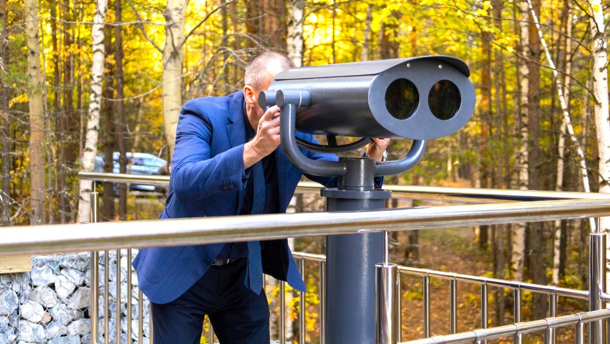    На «Барсовой горе» установили смотровые площадки