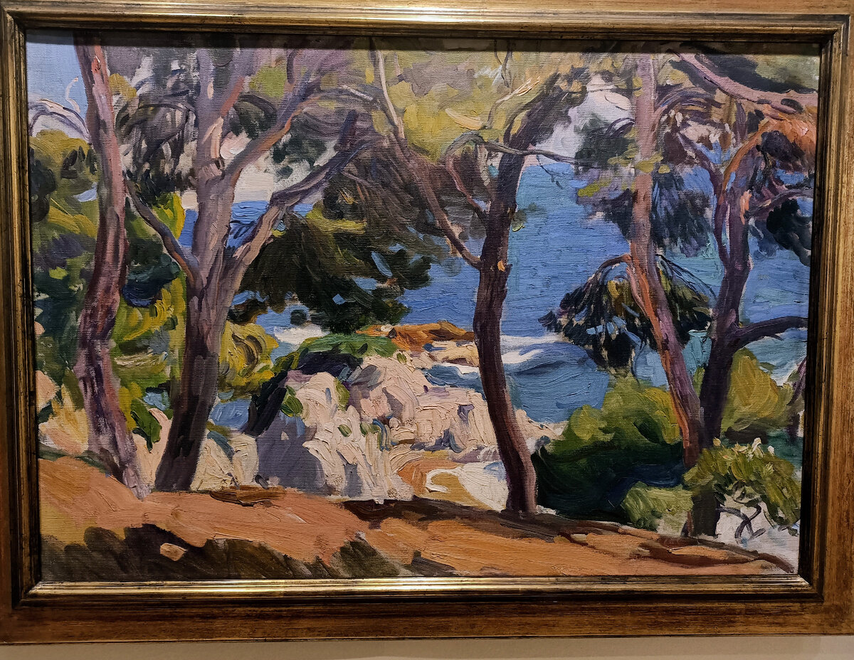 Joaquín Sorolla, Costa de Santa Cristina, 1915, фото автора 