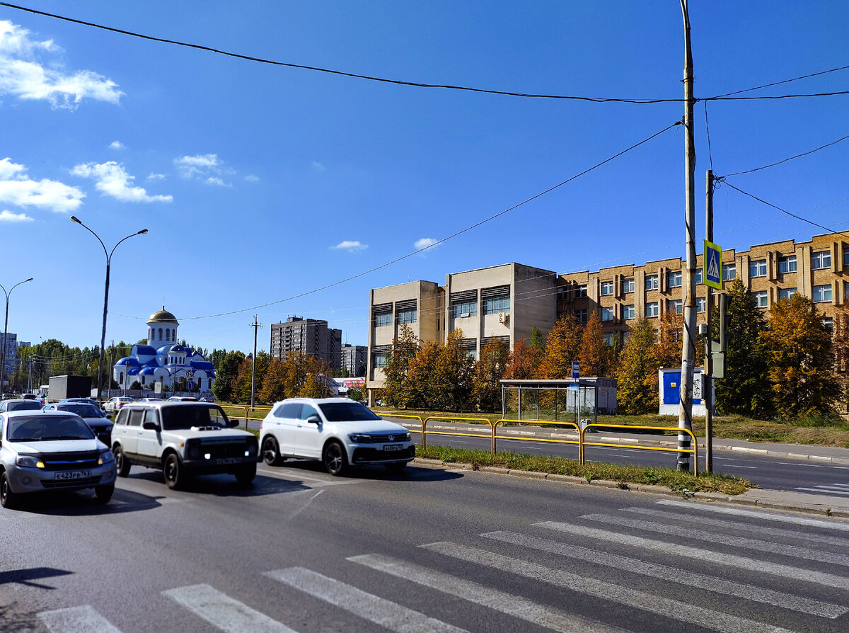 Вид на ВУ с улицы Ворошилова