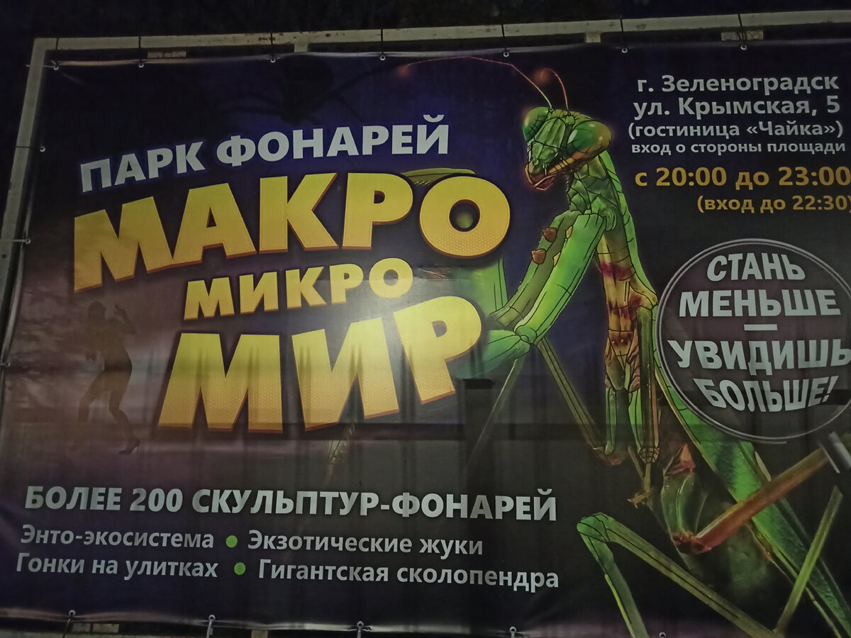 Великий и ужасный макро микро мир)