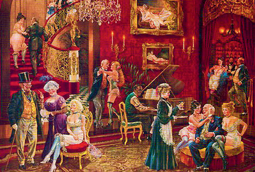 Вся русская творческая интеллигенция XIX века любила проводить свой досуг в борделе, где черпала вдохновение и сюжеты для будущих произведений