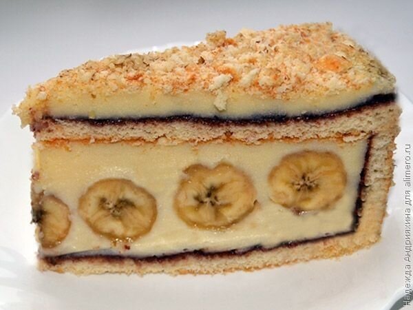 Торт «Банановый рай»: рецепт десерта