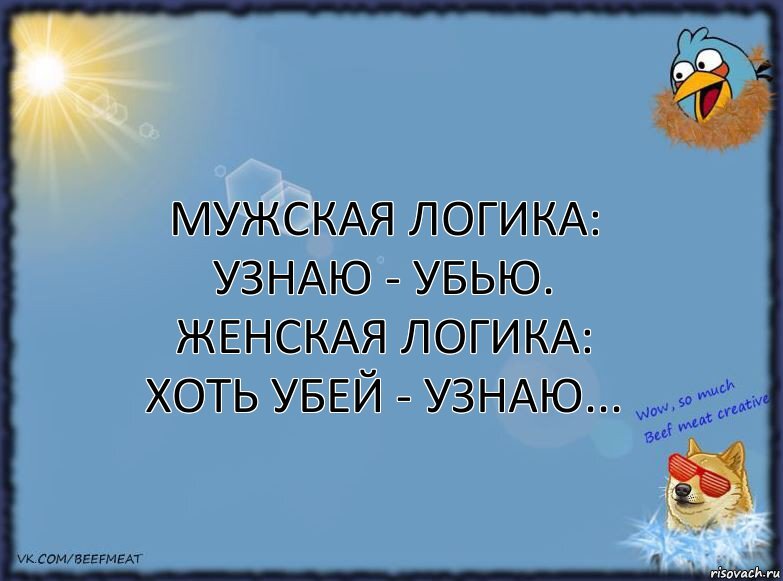 Логика как познавательная способность
Логика неразрывно связана с мышлением. Она нужна для установления закономерностей, порядка 
мышления и оформления мыслей. Логикой обладает каждый здоровый человек, да даже 
психически нездоровый человек имеет логику, но его логика будет отлична от общепринятой. 
Логика необходима нам в труде и в быту, без нее было бы невозможно общаться и выстраивать 
деятельность. Виноградов С.Н. считает, что правильное мышление обладает определенностью, 
непротиворечивостью, последовательностью и обоснованностью.

Виды логики
Логику можно разделить на две большие категории:формальная и неформальная логика.
Формальную логику придумал Аристотель, он же ее называл «аналитикой».Формальная логика 
изучает понятия,суждения, умозаключения со стороны их логической структуры, но, не 
затрагивая их содержание. То есть для формальной логики важно не истинность или ложность 
высказывания, а правильно ли сделан вывод из аргументации. Движение неформальной логики 
возникло в середине XX века в американских и европейских философов. И для нее важна логика 
аргументации, а не логика доказательств.

Есть ли мужская и женская логика?
Принято считать, что мужчины более рациональные и думают последовательно. Мол, они 
разбивают задачу на части и решают ее последовательно. У женщин же мозг многозадачный, 
они решают проблему не последовательно, а параллельно, и из-за этого они часто не могут 
объяснить, почему же они пришли к такому выводу. Кроме того есть мнение, будто женщины 
принимают решение на основе собственных эмоций и импульсов. К счастью, существуют научные 
исследования, которые уже давно доказали, что нет никакого деления на мужской и женский мозг.
