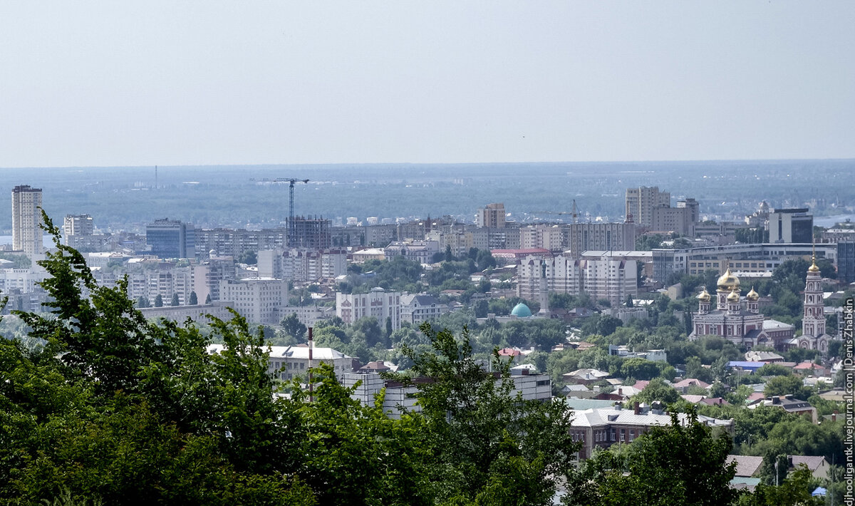 Панорама Саратова со смотровой аэропорта | Жабкин | Дзен