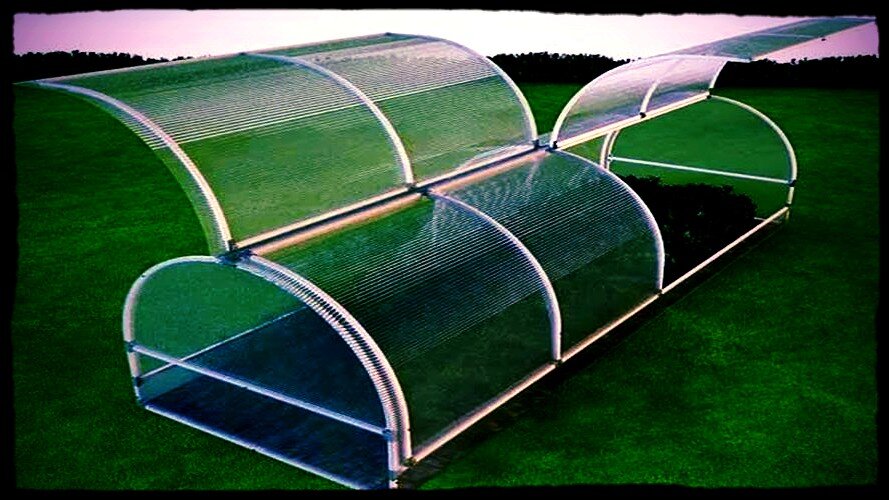                                                      Пластиковый раздельный парник