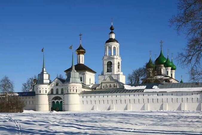 Толгский монастырь Ярославль зимой