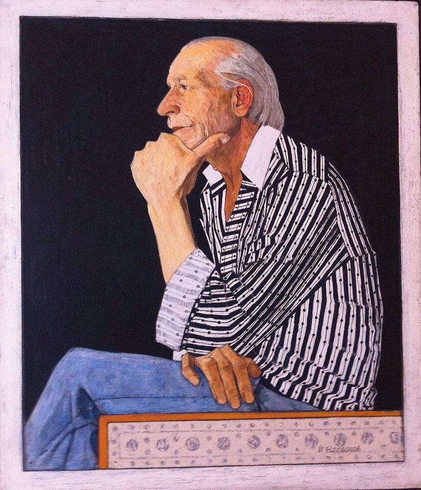 Иван Несынов "Портрет актёра Виктора Егунова"