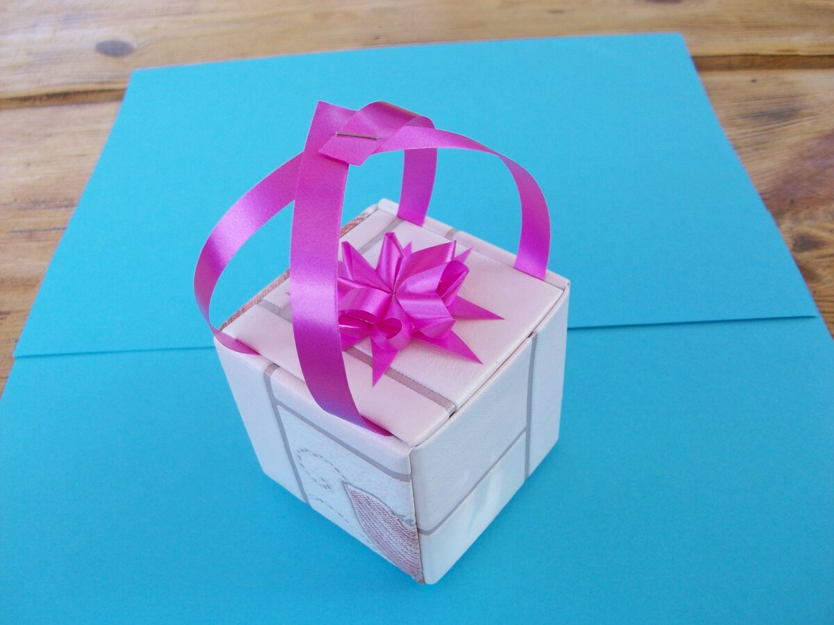 Оригами-коробочки с крышкой