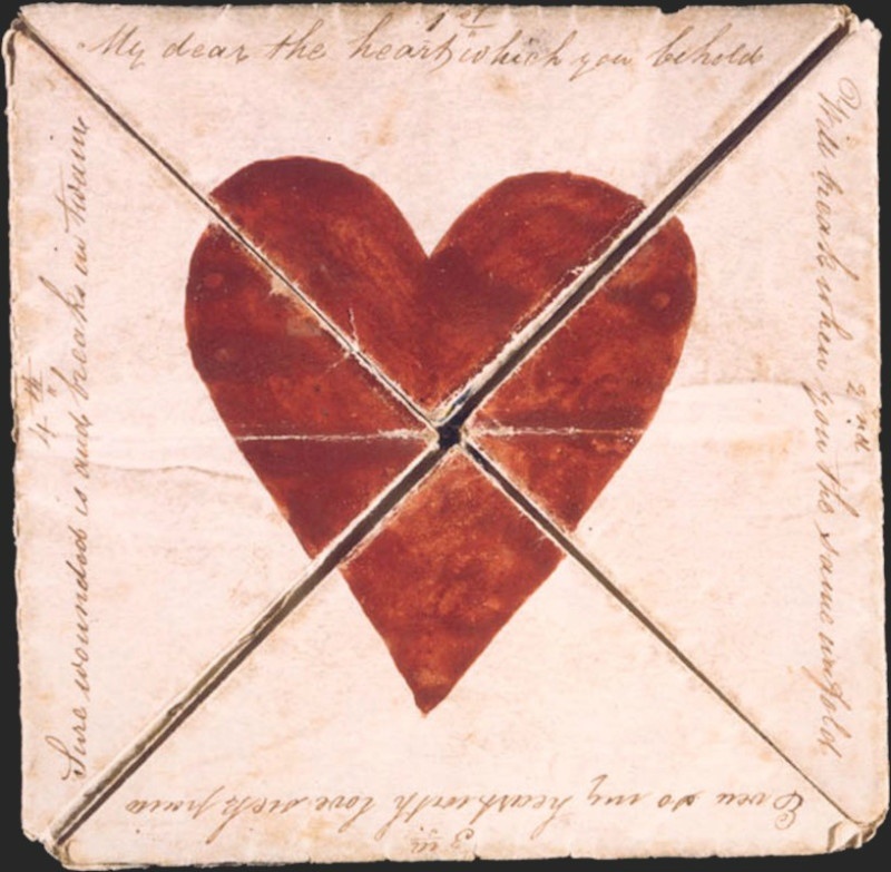 первая валентинка