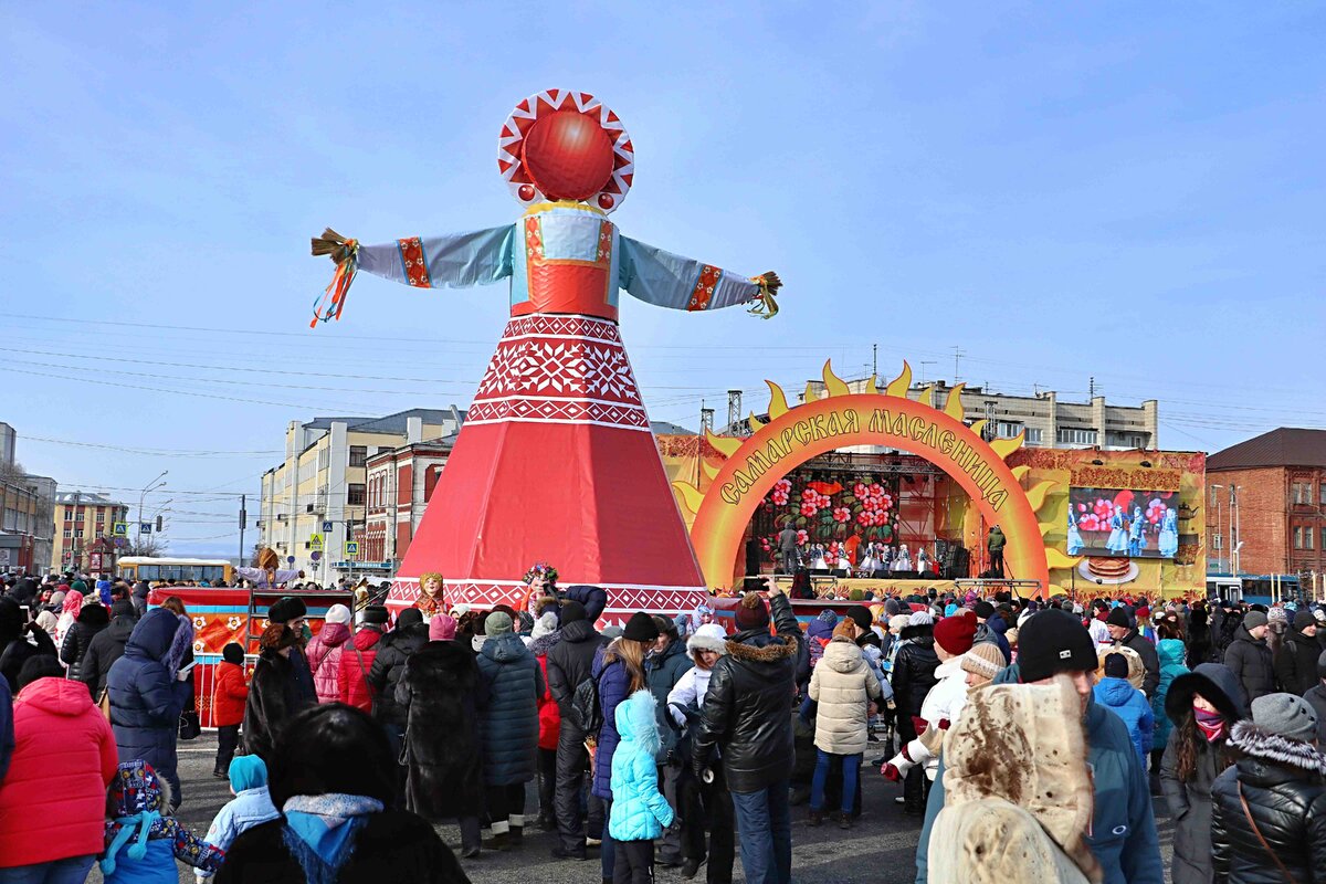 масленица в самаре на площади куйбышева