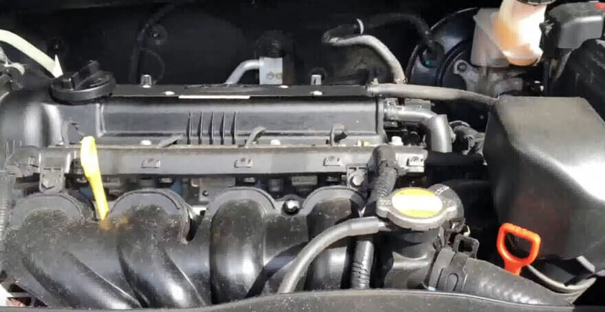 Прогреваем двигатель до рабочей температуры 