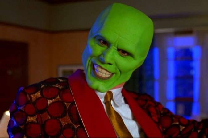 Джим Керри в фильме «Маска»