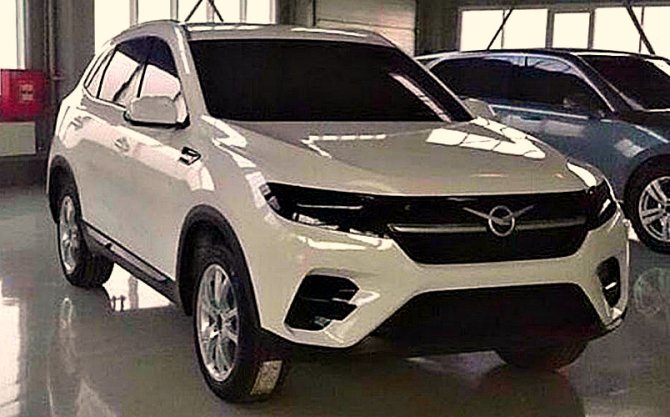 Вариант дизайна кроссовера УАЗ-3170