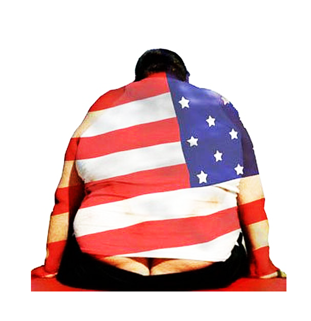Америка жирная нация