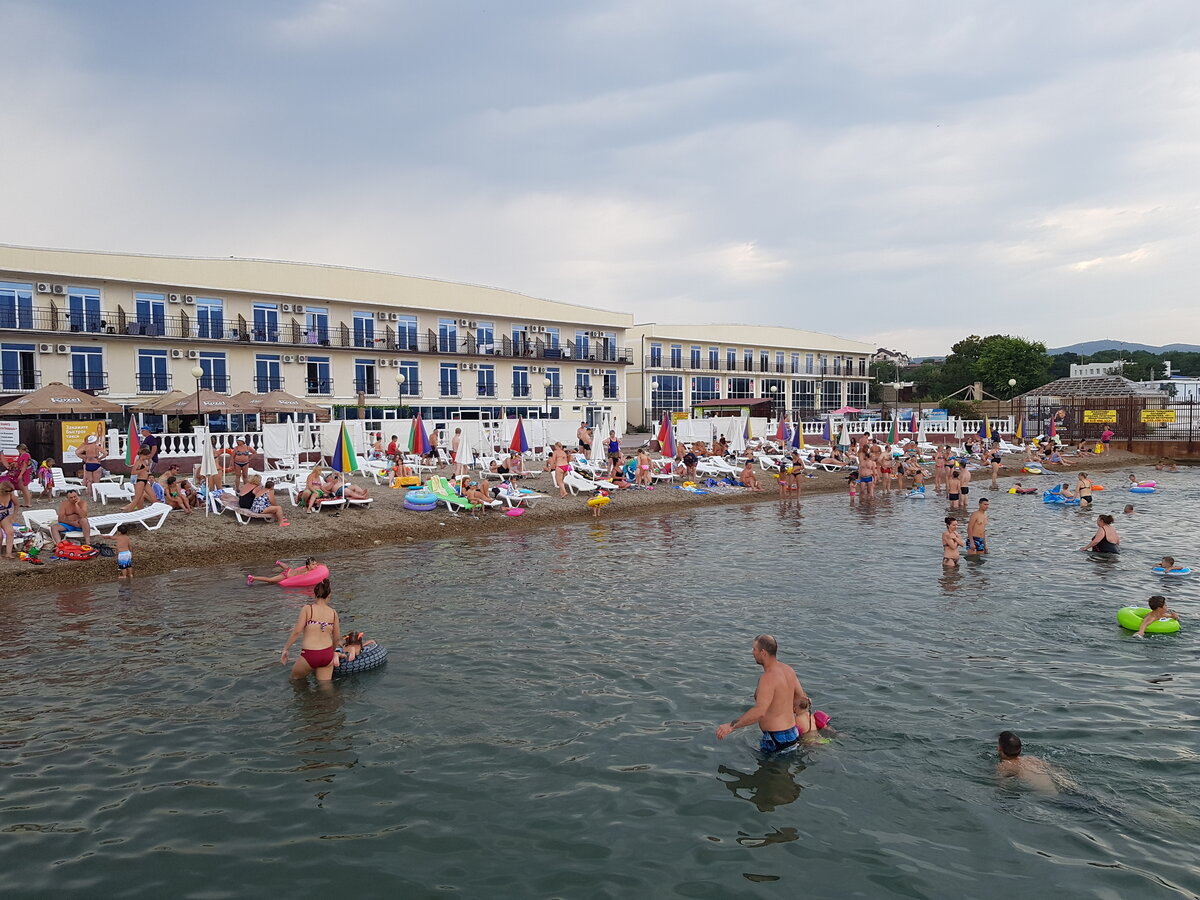 Отель Тихая Гавань прям у моря