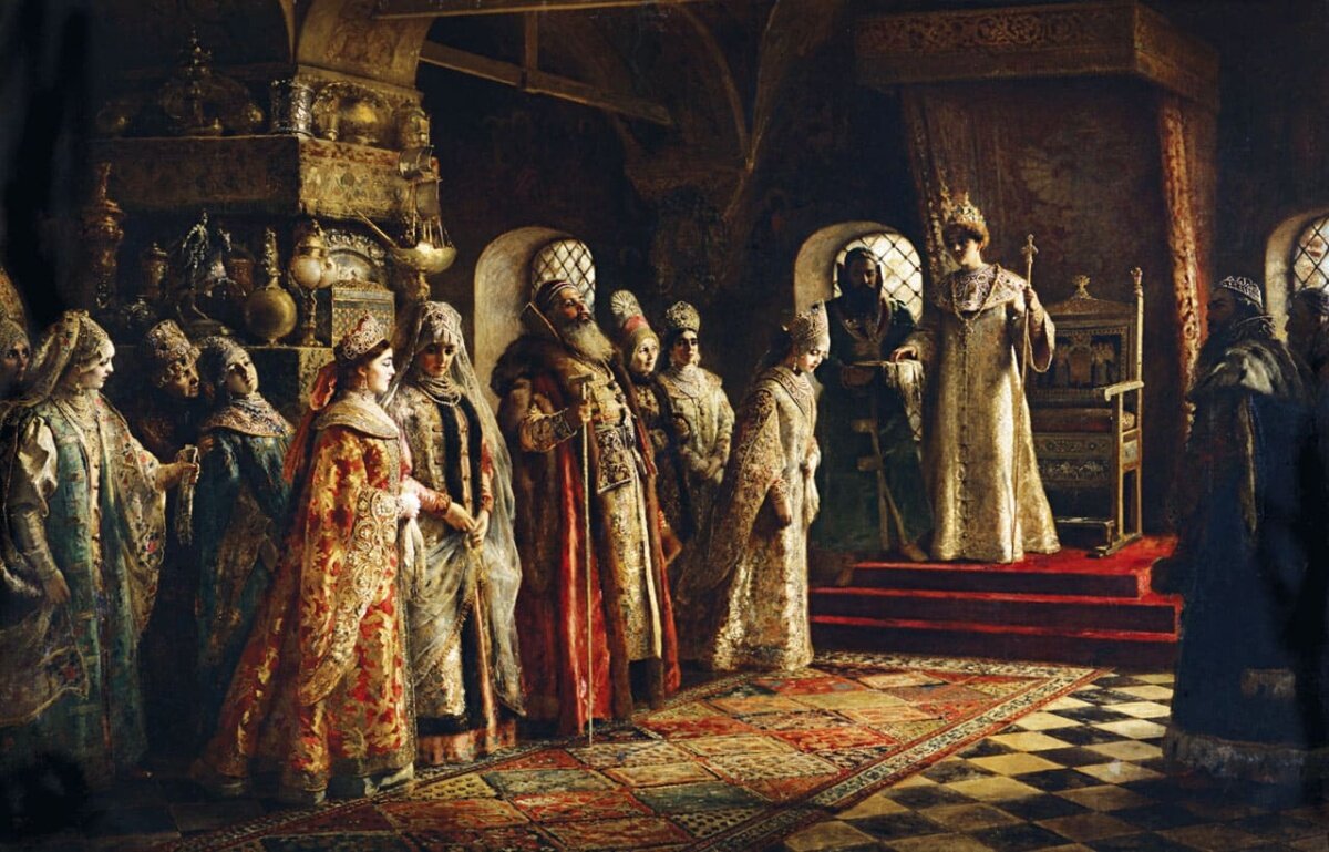 Картина художника В. Е. Маковского