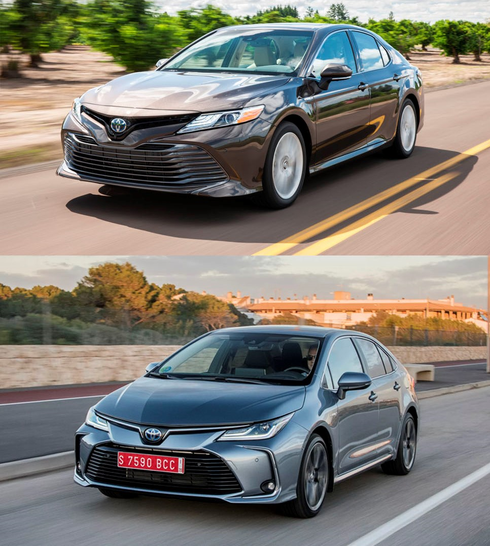 Camry и Сorolla европейской спецификации