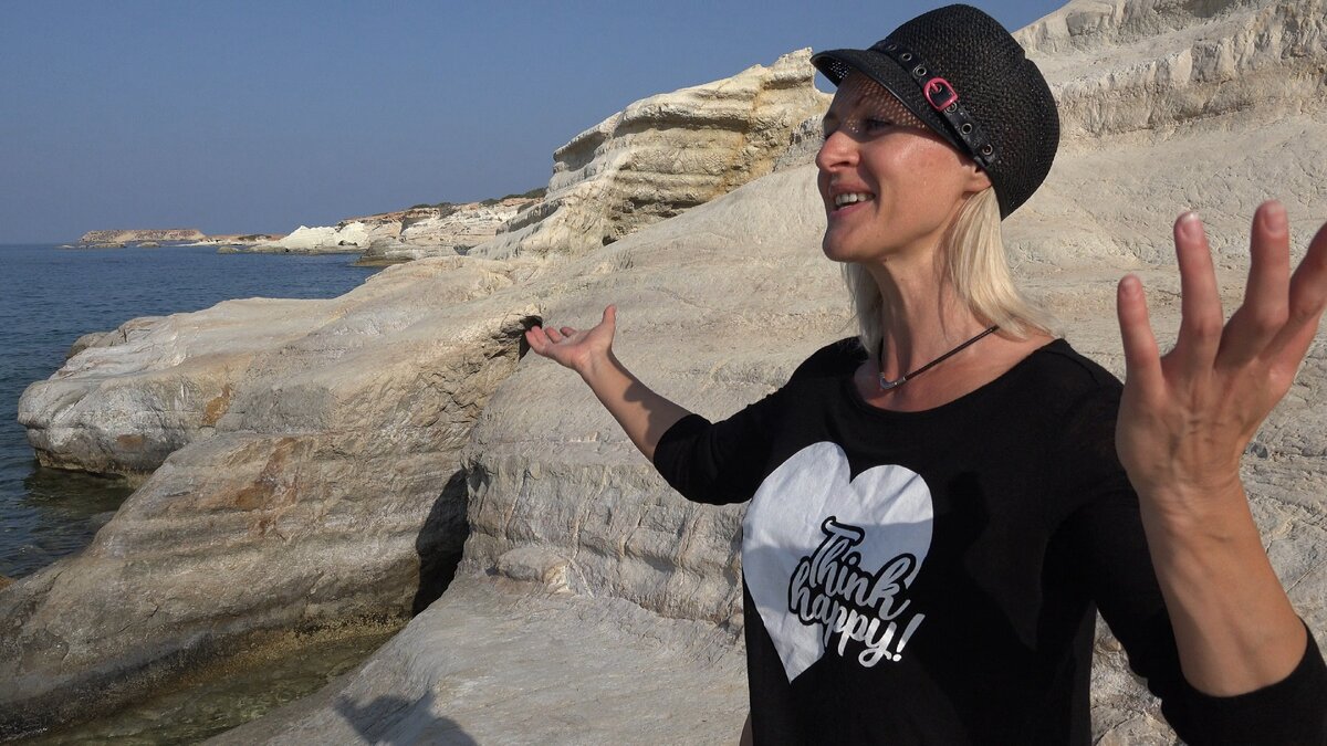 Говорю с силой скал - мое место силы Sea Caves Paphos