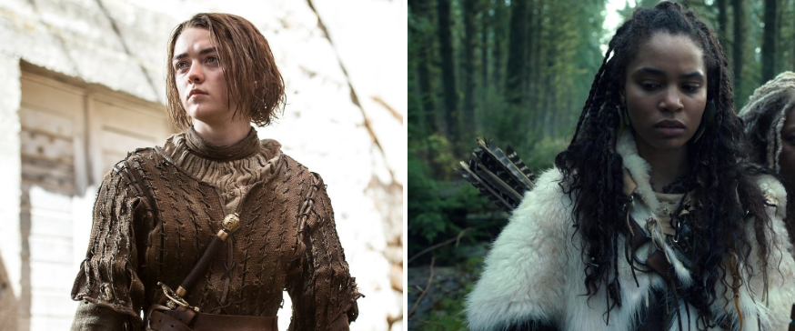 Арья Старк VS Ханива 