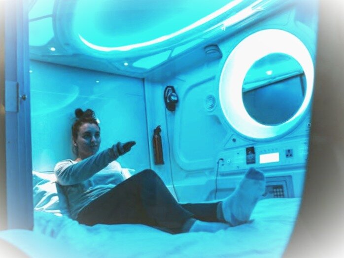 Galaxy Pod Hostel переносит гостей в далекую галактику