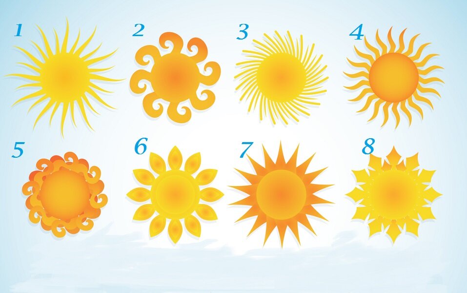 Выберите одно солнце