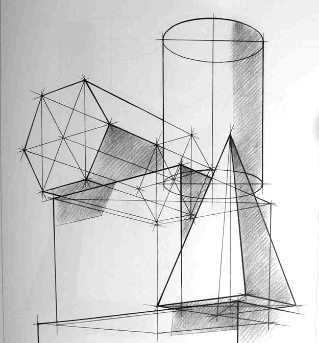 Перспектива и композиция в рисунке