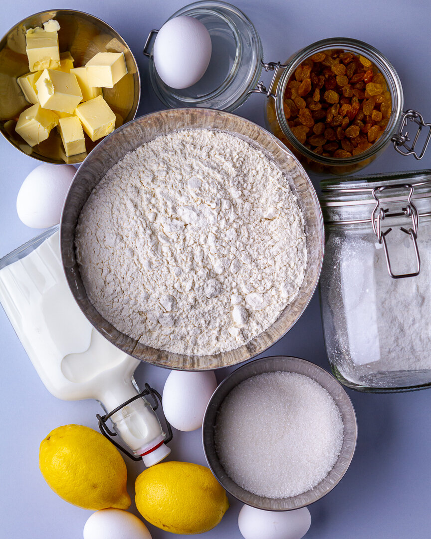 Простые и воздушные куличи на сливках🍪 