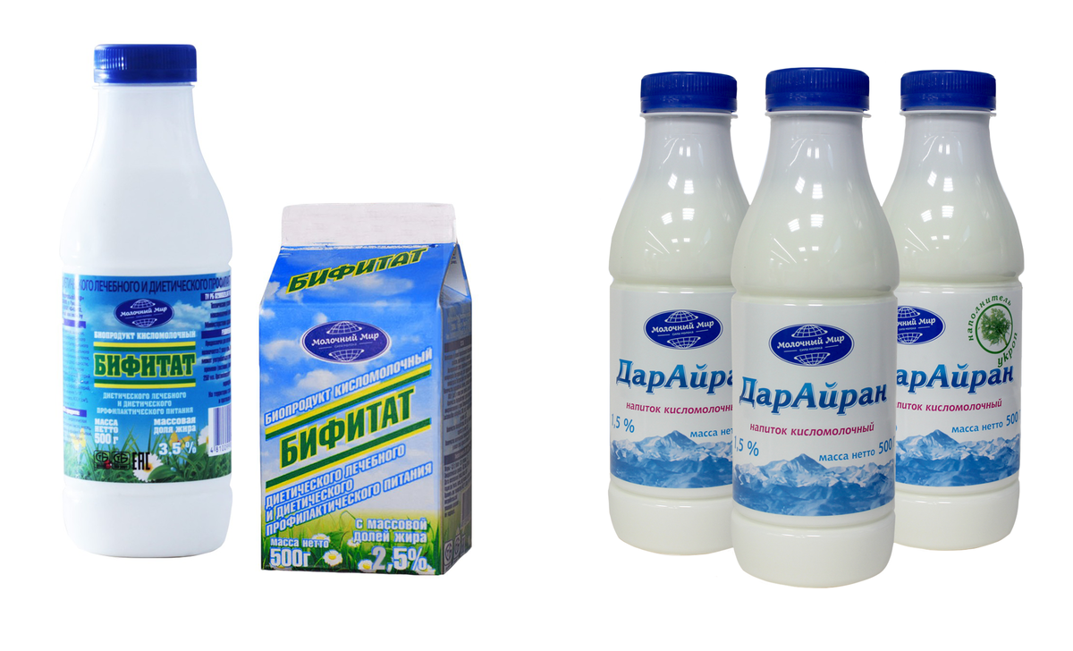 Продукция ОАО «Молочный мир»