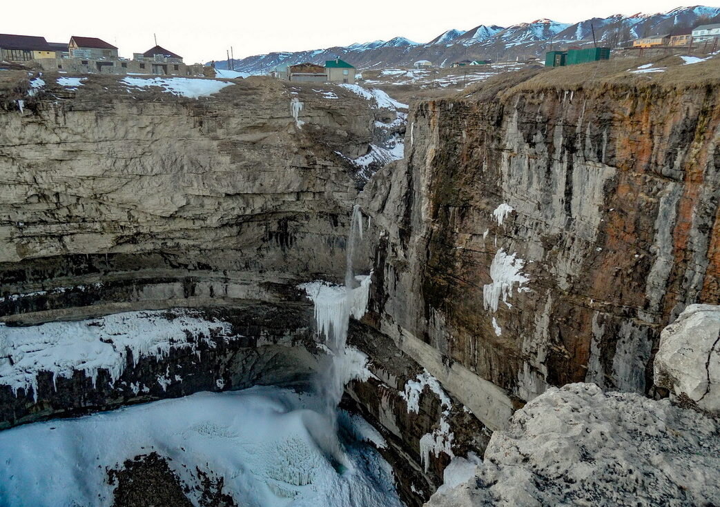 Водопад Тобот Салтинский водопад